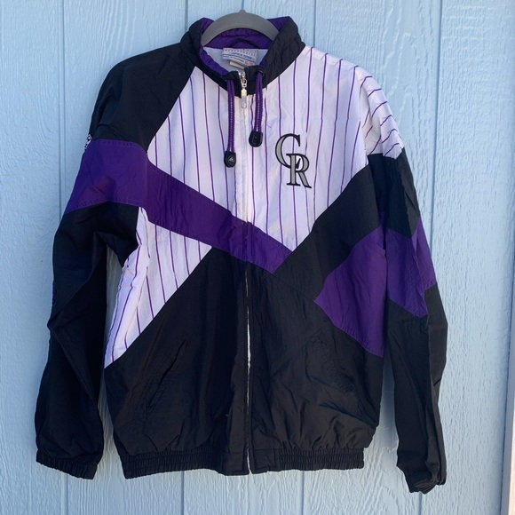 Jackets & Blazers - Colorado Rockies Vintage Wind Breaker